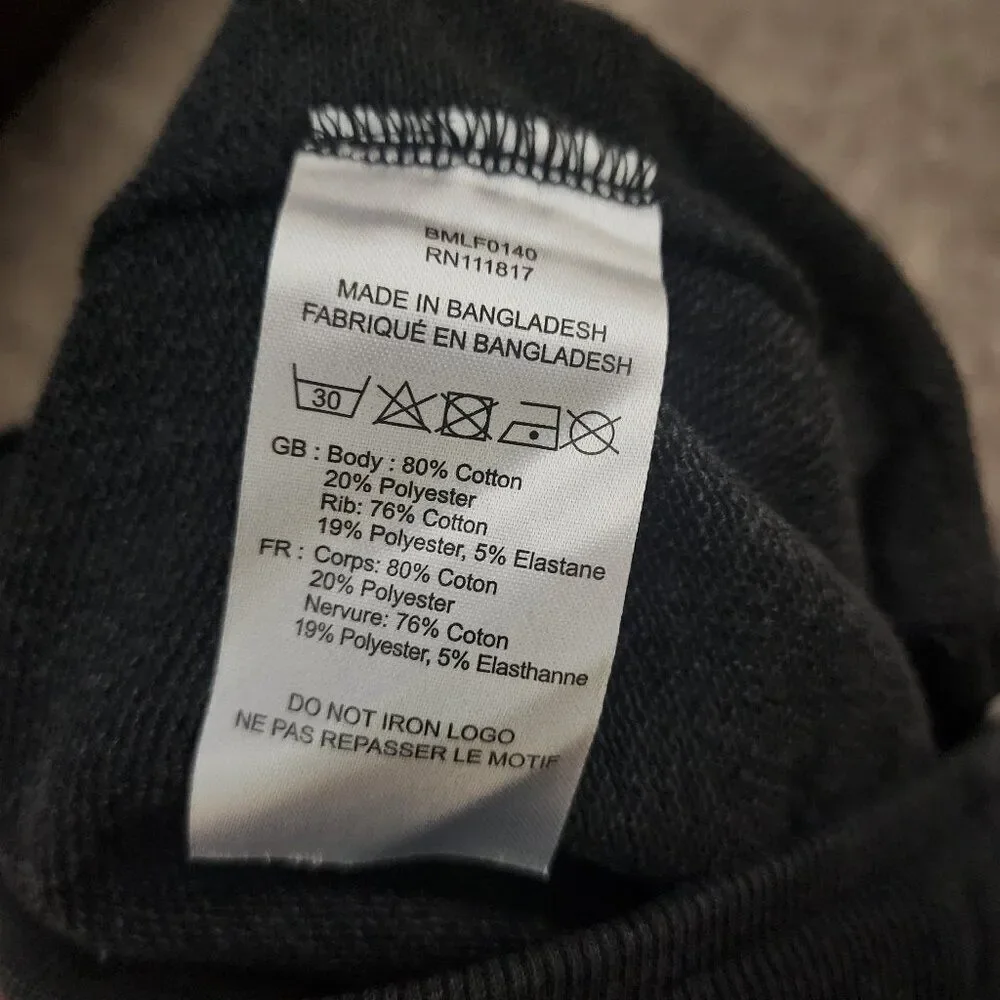 Bench Men's Logo Sweat Shorts Draw String Gray NWT - Picture 5 of 5